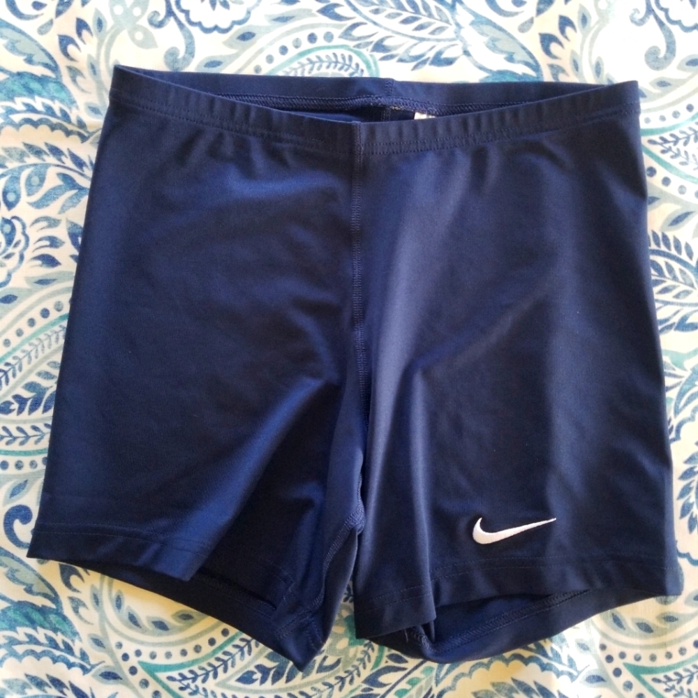 Nike 5" activewear knit shorts navy Sports Gym Running